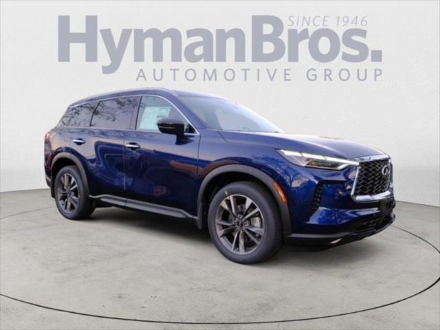new 2025 INFINITI QX60 car, priced at $58,080