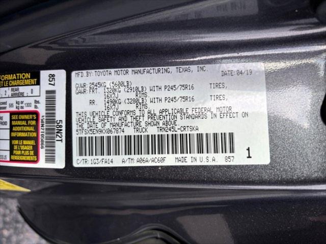 used 2019 Toyota Tacoma car, priced at $26,495
