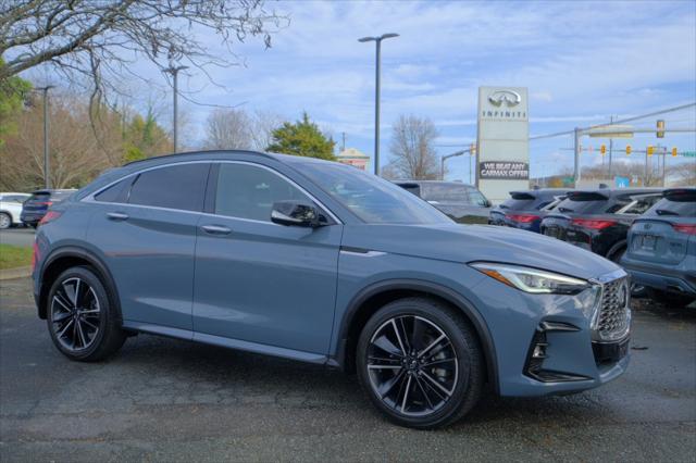 used 2022 INFINITI QX55 car, priced at $33,995