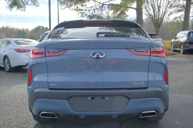 used 2022 INFINITI QX55 car, priced at $33,995