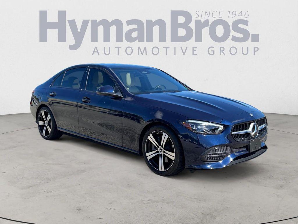 used 2022 Mercedes-Benz C-Class car, priced at $34,995