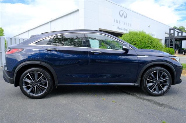 new 2025 INFINITI QX55 car, priced at $50,585