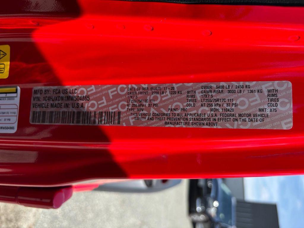 used 2021 Jeep Wrangler car, priced at $33,995