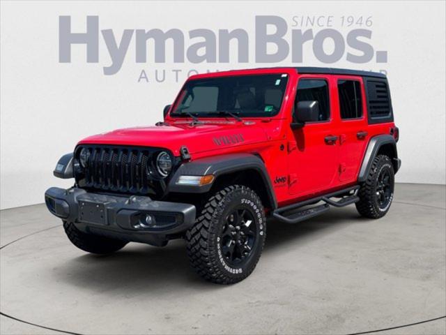 used 2021 Jeep Wrangler car, priced at $33,995