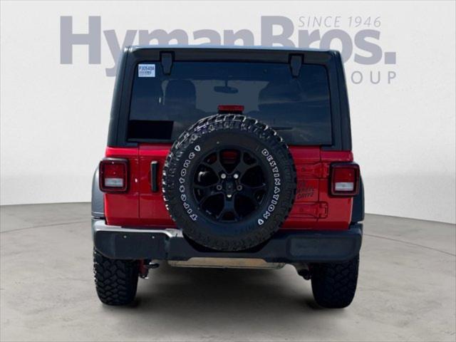 used 2021 Jeep Wrangler car, priced at $33,995