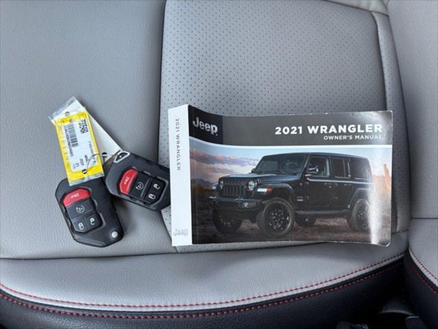 used 2021 Jeep Wrangler car, priced at $33,995