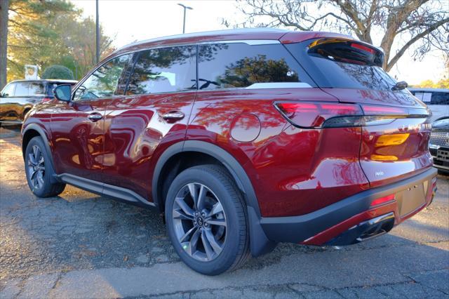 new 2025 INFINITI QX60 car, priced at $58,285