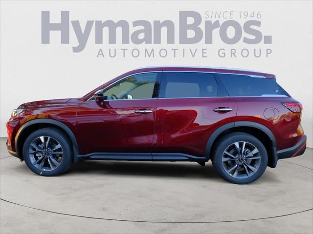 new 2025 INFINITI QX60 car, priced at $58,285
