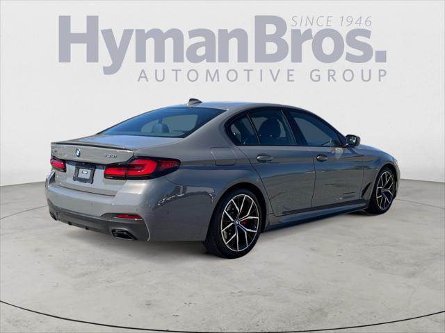 used 2021 BMW 530 car, priced at $34,995