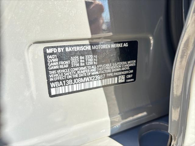 used 2021 BMW 530 car, priced at $34,995