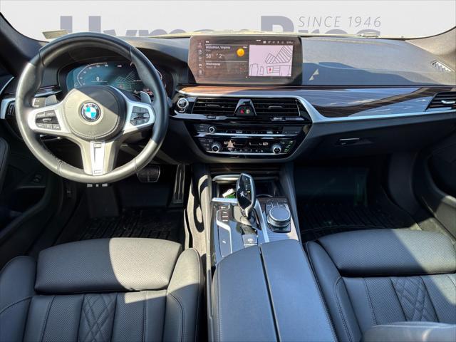 used 2021 BMW 530 car, priced at $34,995