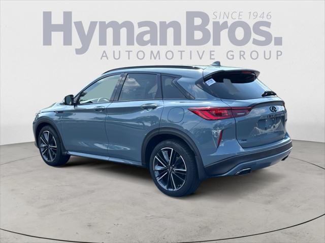 new 2025 INFINITI QX50 car, priced at $47,300
