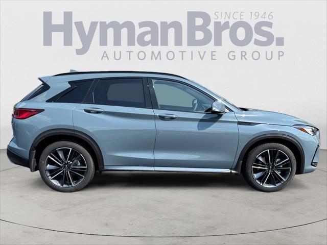 new 2025 INFINITI QX50 car, priced at $47,300