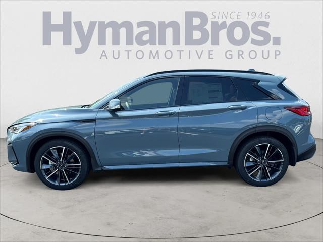 new 2025 INFINITI QX50 car, priced at $47,300
