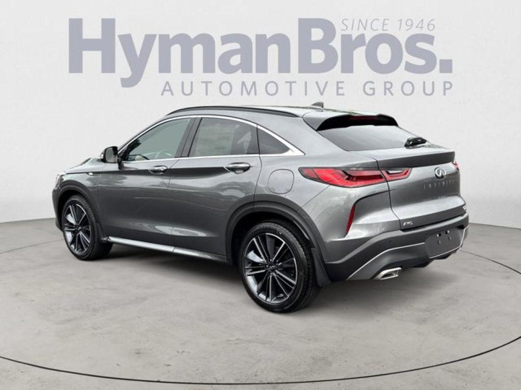 new 2025 INFINITI QX55 car, priced at $54,307