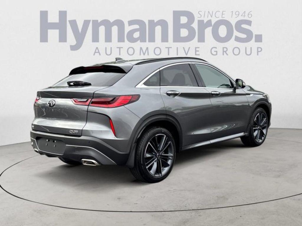 new 2025 INFINITI QX55 car, priced at $54,307