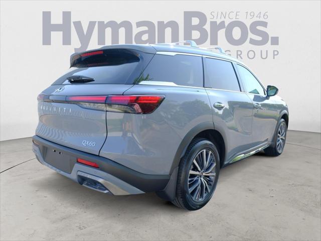 new 2025 INFINITI QX60 car, priced at $59,480
