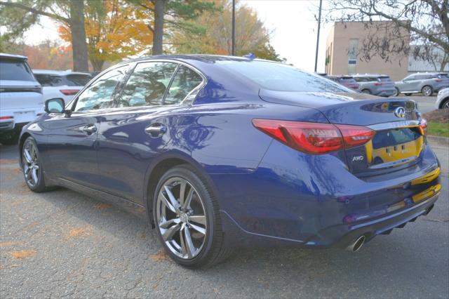 used 2021 INFINITI Q50 car, priced at $34,995