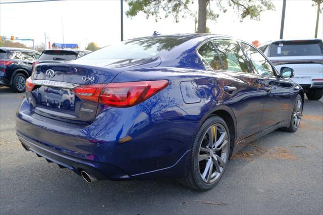 used 2021 INFINITI Q50 car, priced at $34,995