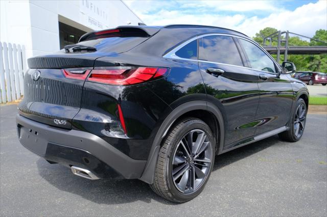 new 2025 INFINITI QX55 car, priced at $50,585