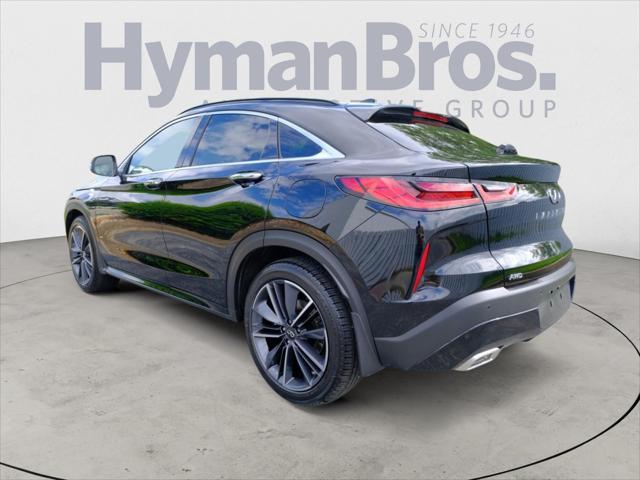 new 2025 INFINITI QX55 car, priced at $48,585