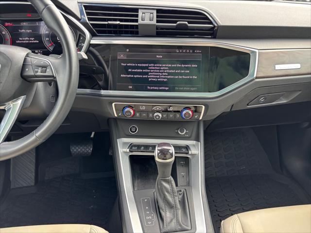 used 2022 Audi Q3 car, priced at $32,495