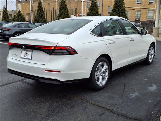 new 2025 Honda Accord car, priced at $29,845