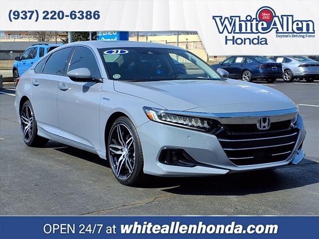 used 2021 Honda Accord Hybrid car, priced at $27,998