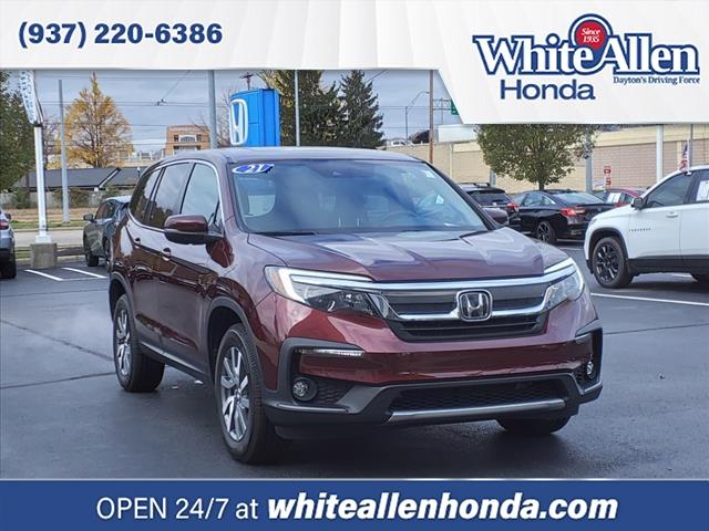 used 2021 Honda Pilot car, priced at $30,998