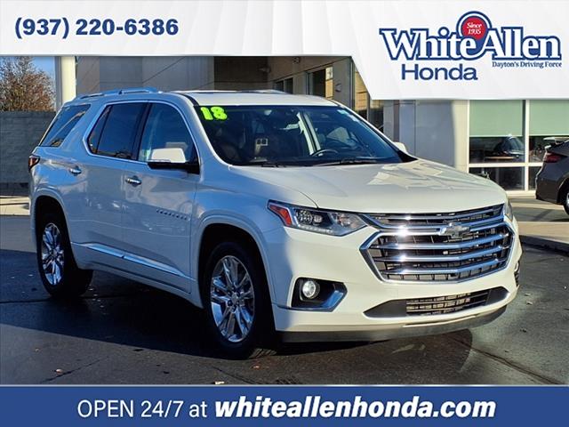 used 2018 Chevrolet Traverse car, priced at $20,998