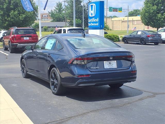 new 2025 Honda Accord car, priced at $31,710