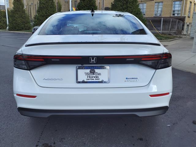 new 2025 Honda Accord Hybrid car, priced at $35,205