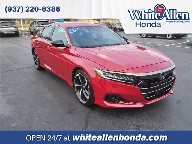 used 2022 Honda Accord car, priced at $24,998