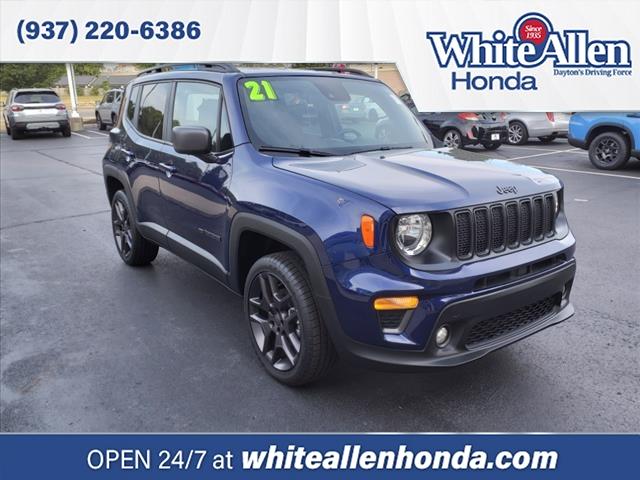 used 2021 Jeep Renegade car, priced at $19,798