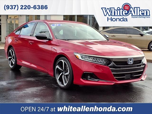 used 2022 Honda Accord Hybrid car, priced at $28,398