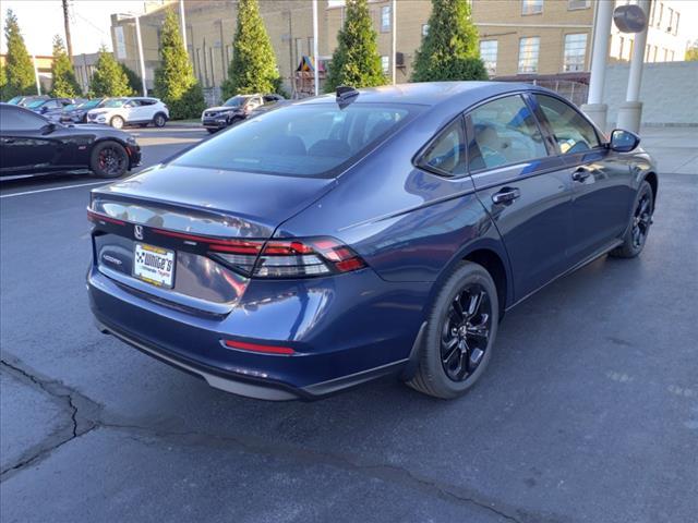 new 2025 Honda Accord car, priced at $31,655