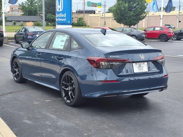 new 2025 Honda Civic Hybrid car, priced at $30,555