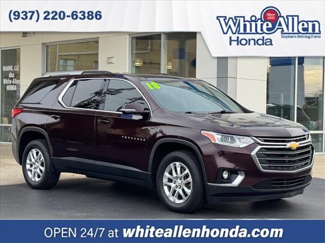 used 2018 Chevrolet Traverse car, priced at $13,498