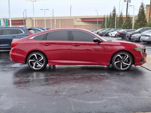 used 2021 Honda Accord car, priced at $27,598