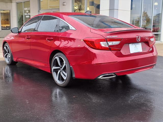 used 2021 Honda Accord car, priced at $27,598