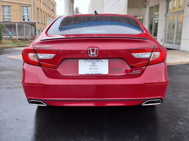 used 2021 Honda Accord car, priced at $27,598