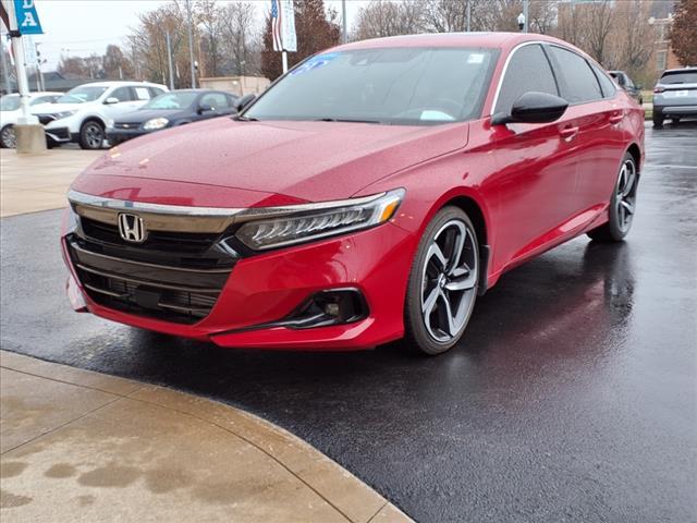 used 2021 Honda Accord car, priced at $27,598