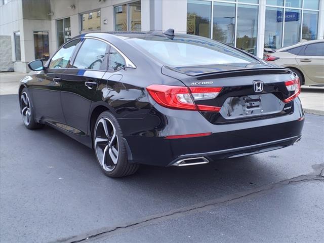 used 2021 Honda Accord car, priced at $22,498