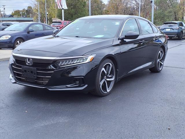 used 2021 Honda Accord car, priced at $22,498