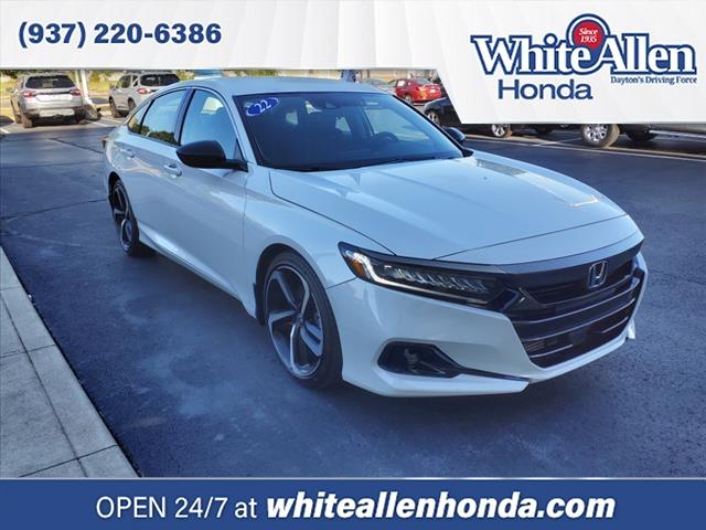 used 2022 Honda Accord car, priced at $26,998