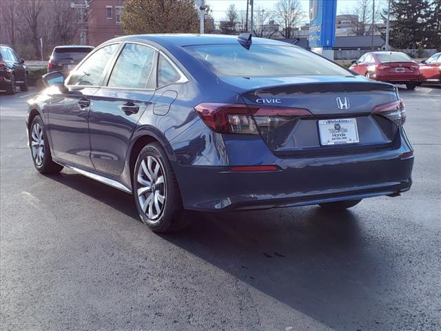 new 2025 Honda Civic car, priced at $25,800