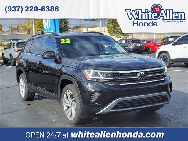 used 2022 Volkswagen Atlas car, priced at $28,698