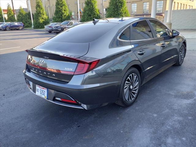 used 2021 Hyundai Sonata Hybrid car, priced at $18,500