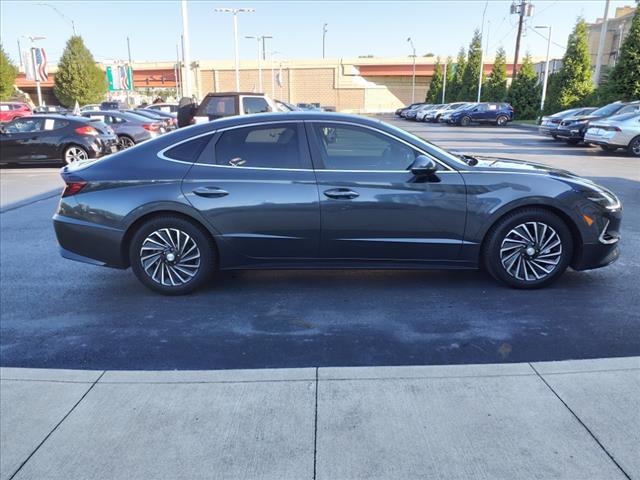 used 2021 Hyundai Sonata Hybrid car, priced at $18,500