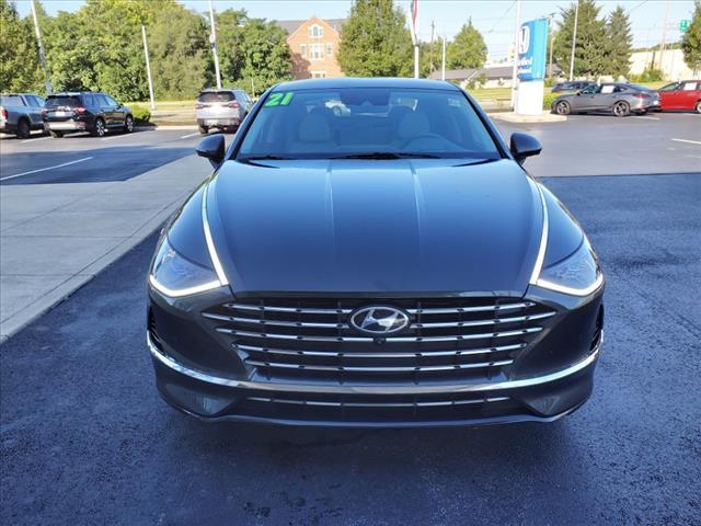 used 2021 Hyundai Sonata Hybrid car, priced at $18,500